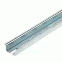 0236500000 DIN Rail TS35 x 15 High Profile Zinc Plated Steel Slotted