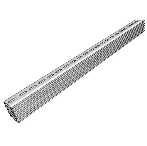 IP-DINRAIL7.5X35-530 Din Rail Slotted 530mm Bundle