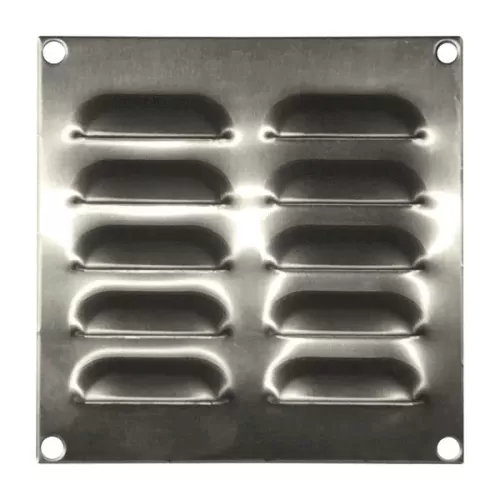 IP-SSLV130130 Louvre Vent 130x130mm Stainless Steel