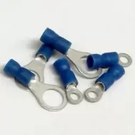 TVR2-10TG Twin Grip Blue Insulated Ring Terminals 1.5 - 2.5 mm²